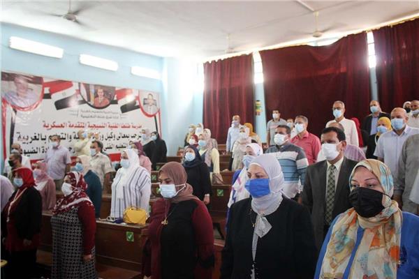 تعليم الغربية سلسلة اجتماعات مع مديري عموم الادارات ومديري المراحل والمدارس