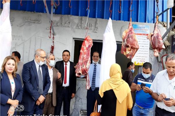 افتتاح اول منفذ للمنتجات الغذائيه بزراعة المنوفيه