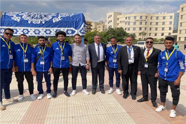 جامعة مطروح تشارك في المهرجان الرياضي