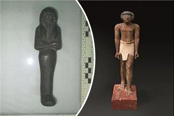  استرداد مصر لتمثالين من بلجيكا
