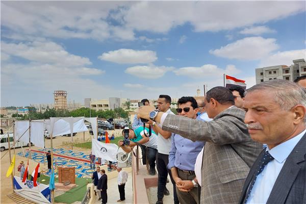 وزير الشباب والرياضة ومحافظ البحيرة  