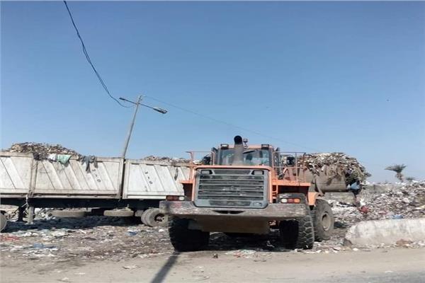 رفع 200 طن قمامة ومخلفات في المنيا 