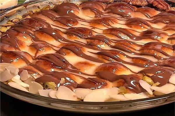 حلويات خلية النحل نحليها بالحليب والنوتيلا نزينها بالمكسرات بالعسل
