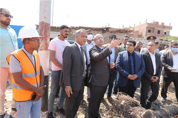  مشروعات حياة كريمة بقرى مركز ناصر 
