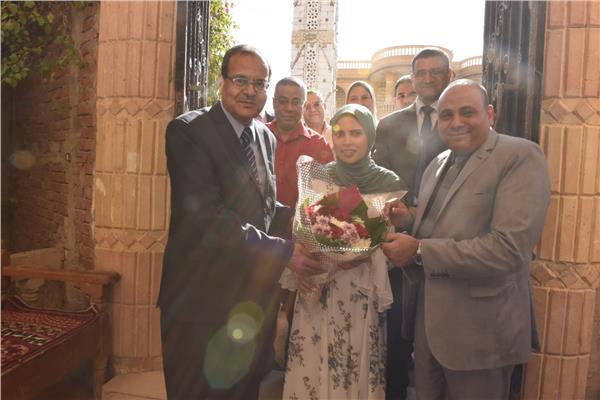 جامعة سوهاج  تكرم  فرسان محو الأمية