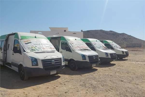 قافلة علاجية مجانية
