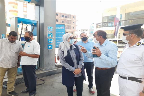 حملة على محطات الوقود