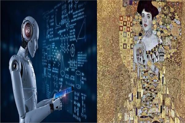 لوحة جوستاف و الذكاء الاصطناعي