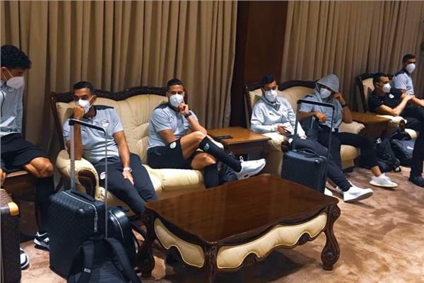 المنتخب الوطني يصل بنغازي إستعدادًا لمباراة ليبيا