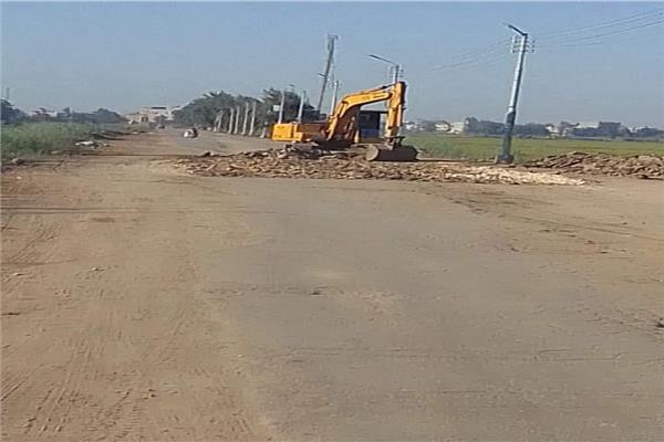  طريق 186 الحربي ليصبح محور إقليمي بدمياط