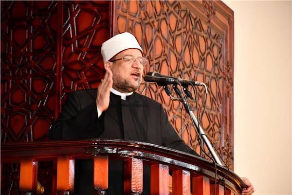 الدكتور محمد جمعة وزير الاوقاف 
