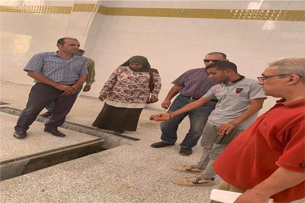 متابعة المجازر الآلية ورفع الاشغالات بالمنوفية