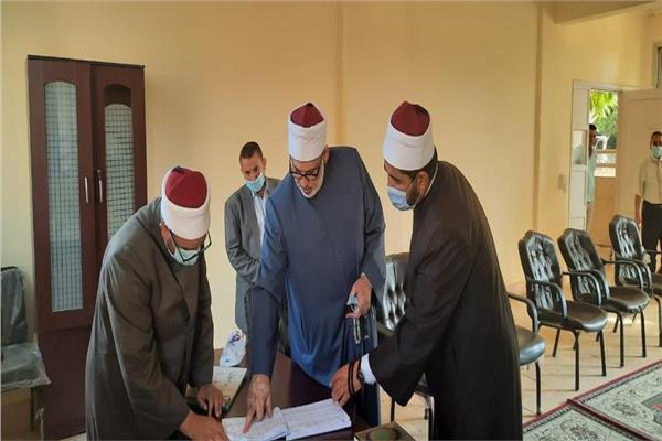 وكيل الأزهر يتفقد معاهد الشروق 