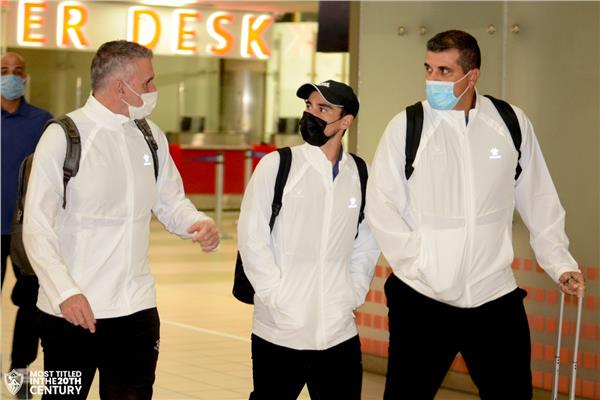 بعثة الزمالك تصل إلى كينيا استعدادا للقاء توسكر 