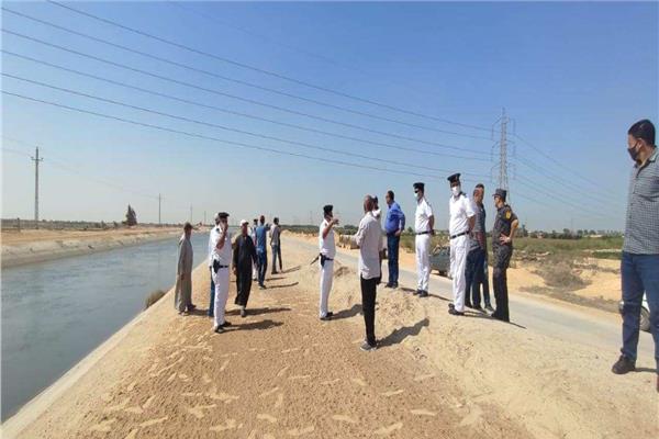  إزالة لتعديات على ترعة النصر