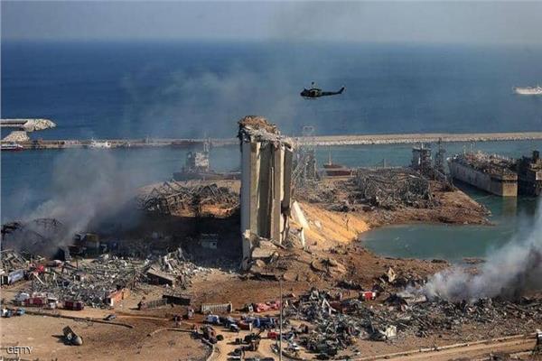 صورة أرشيفية لانفجار مرفأ بيروت