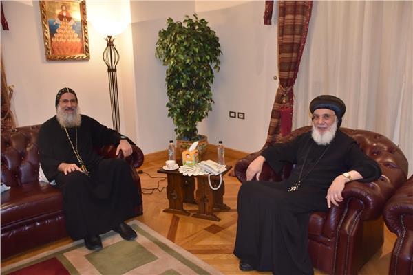 الأنبا فام  يزور مطرانية سمالوط 