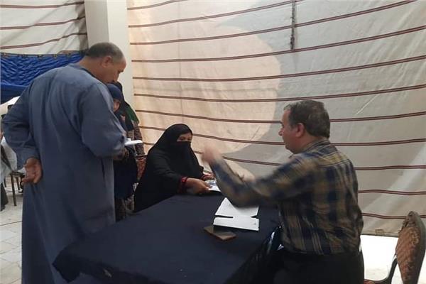 قافلة سكانية شاملة بقرية الأمراء بكفر الدوار 