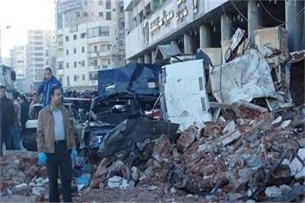 تفجير مديريه أمن الدقهلية