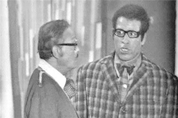 عبد المنعم مدبولي وسعيد صالح 