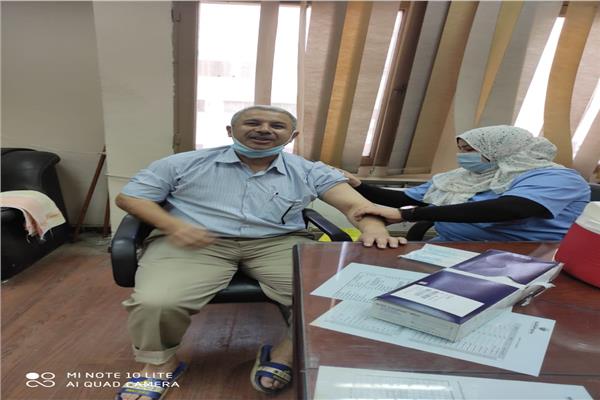 تطعيم جميع العاملين بالشركة المصرية لإدارة وتشغيل مترو الأنفاق