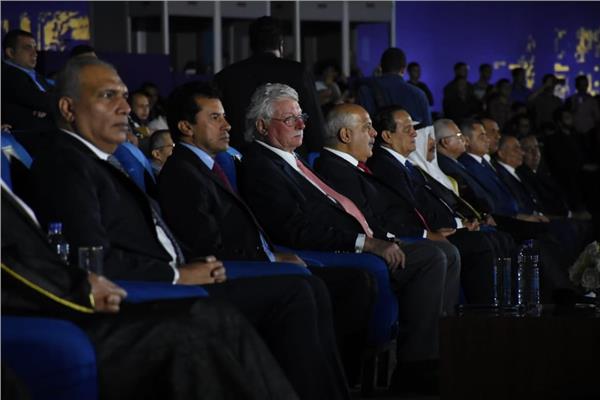جانب من حفل افتتاح بطولة العالم للرماية