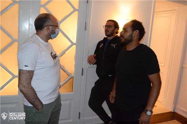 المندوه يجتمع بالجهاز الطبي للزمالك 