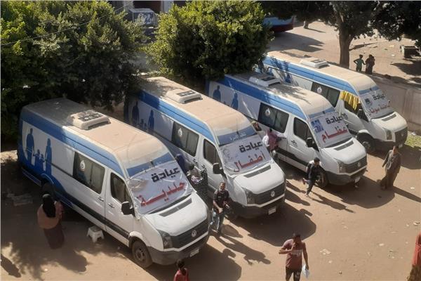  الكشف وتوفير العلاج لـــــ 1700 مواطناُ   في قافلة طبية في بني سويف