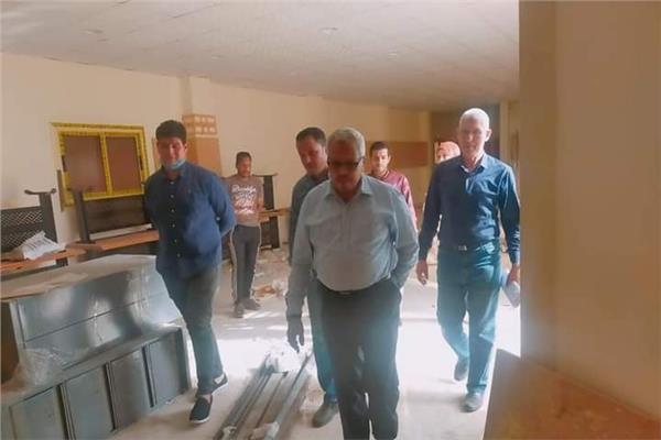 متابعة ميدانية لرئيس شركة مياه المنوفية