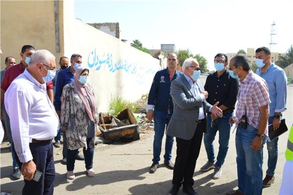 حملات الإزالة لجميع التعديات على الأرضى الزراعية