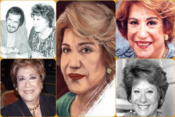 الفنانة الكبيرة سميحة أيوب 