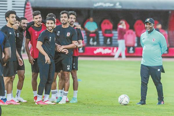 الأهلى يواصل استعداداته لمواجهة الحرس بطل النيجر فى دورى أبطال أفريقيا