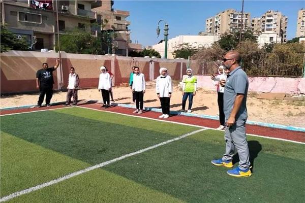 ادارة المنيا التعليمية تختتم بطولة ألعاب القوى للبنات