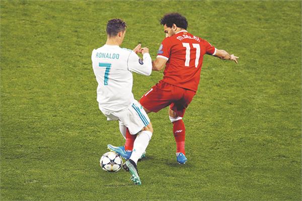 محمد صلاح وكريستيانو رونالدو