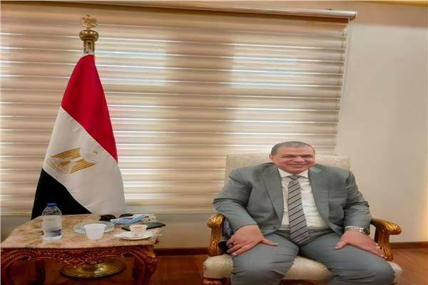وزير القوي العاملة محمد سعفان