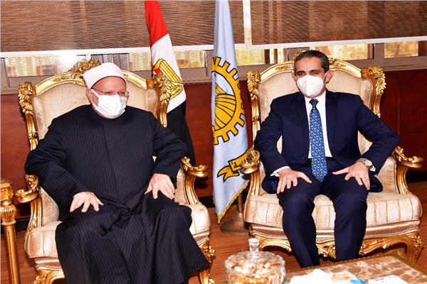محافظ الغربية ومُفتى الديار المصرية