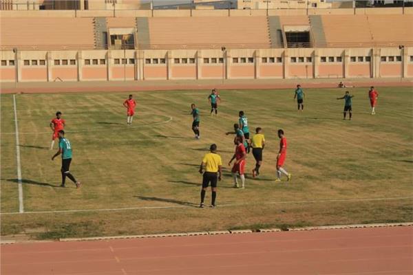 مباراة المنيا وبني سويف ضمن مباريات الجولة الرابعة 
