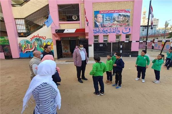 جولة لوكيل تعليم الغربية بمدارس شرق طنطا ورصد عدد من السلبيات