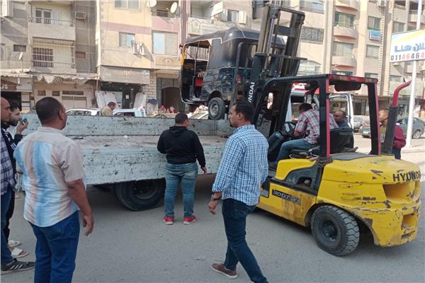 ضبط المخالفين بالجيزة