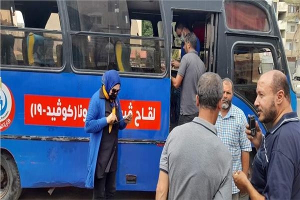 مكتب لخدمه المواطنين لحل المشاكل الخاصه باللقاحات بالإسماعيلية