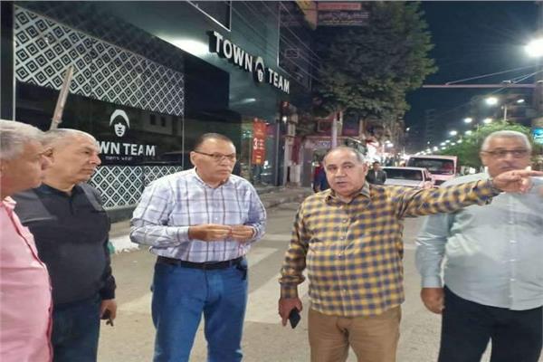 محافظ الشرقية يؤكد على  رفع كفاءة الإنارة وتسوية الشوارع وتكثيف أعمال النظافة  
