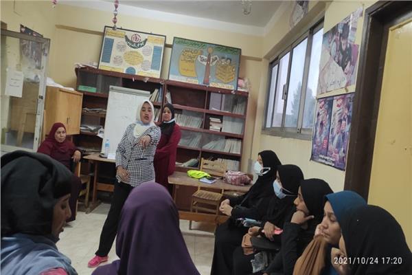 فعاليات الأنشطة الثقافية للمرأة بقرى مركز الوقف