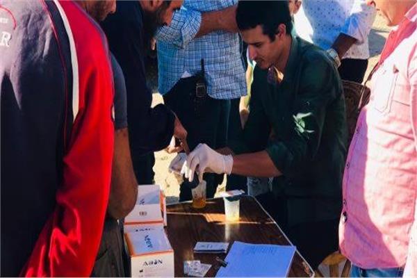 تحرير 598 مخالفة مرورية وإيجابية 3 سائقين لتحليل المخدرات فى أسوان