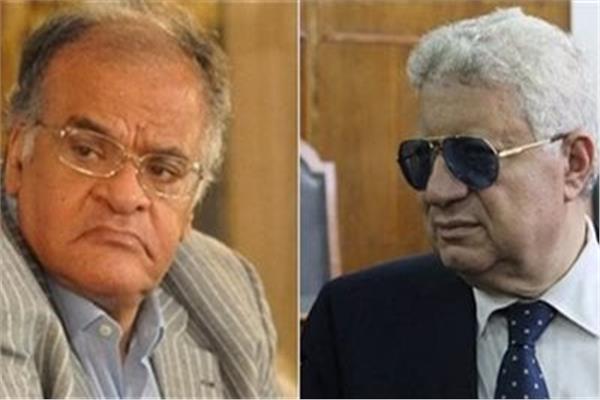  مرتضى منصور_ممدوح عباس