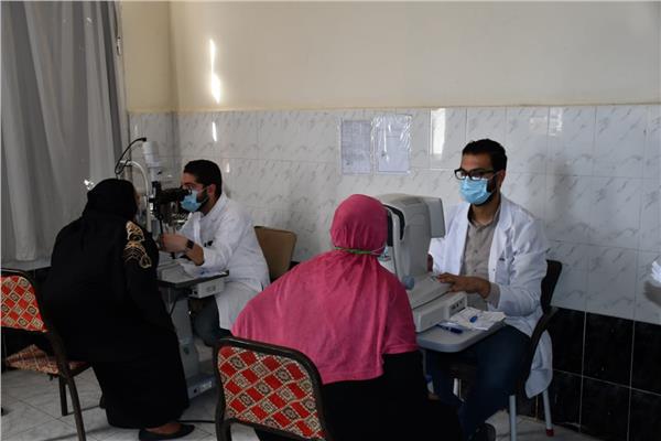  قافلة جامعة المنصورة الطبية والتوعوية الشاملة