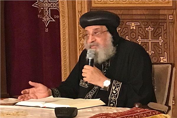البابا تواضروس يلقي عظته الاسبوعية 