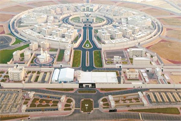 صورة للشكل المعمارى للمركز