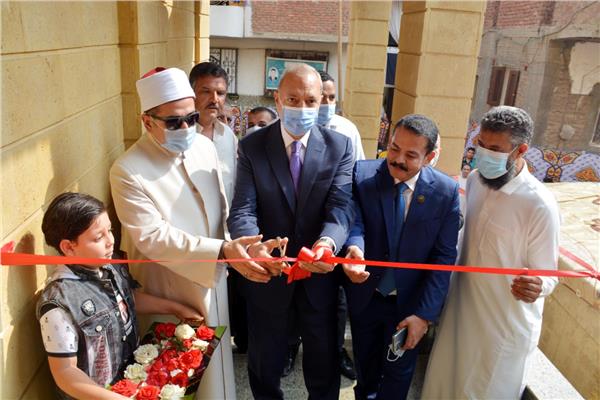 محافظ القليوبية يفتتح مسجد الشرقي بقرية الجعافرة بمدينة شبين القناطر 