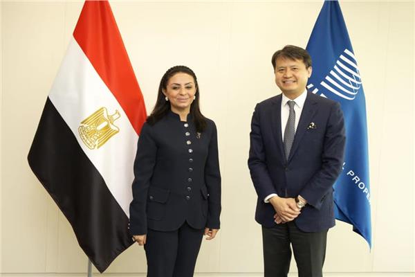 مايا مرسي تلتقي مدير "الويبو"