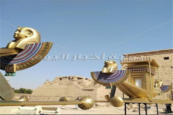 صورة من  بروفة احتفال الأقصر 